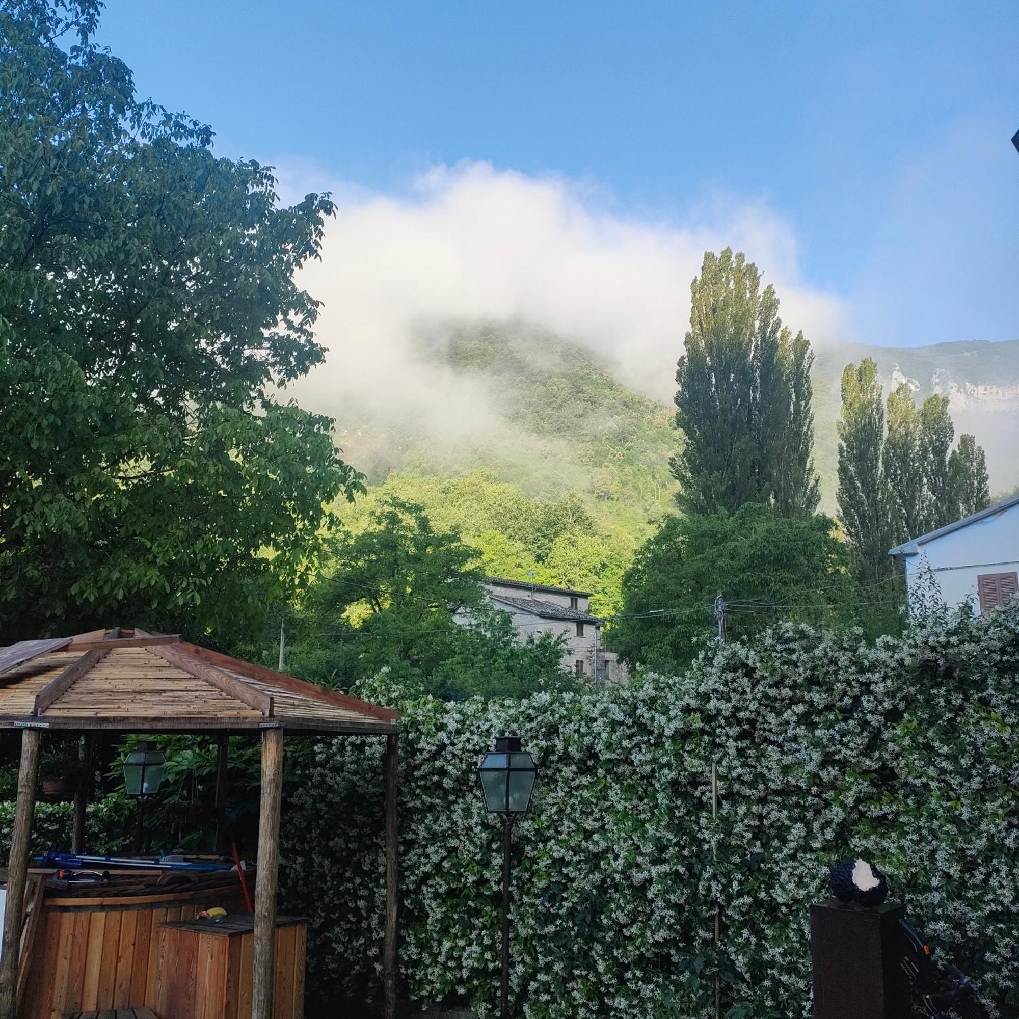 Umbria Valnerina , Il Tartuffo, Near Spoleto Apartment Scheggino Exterior photo
