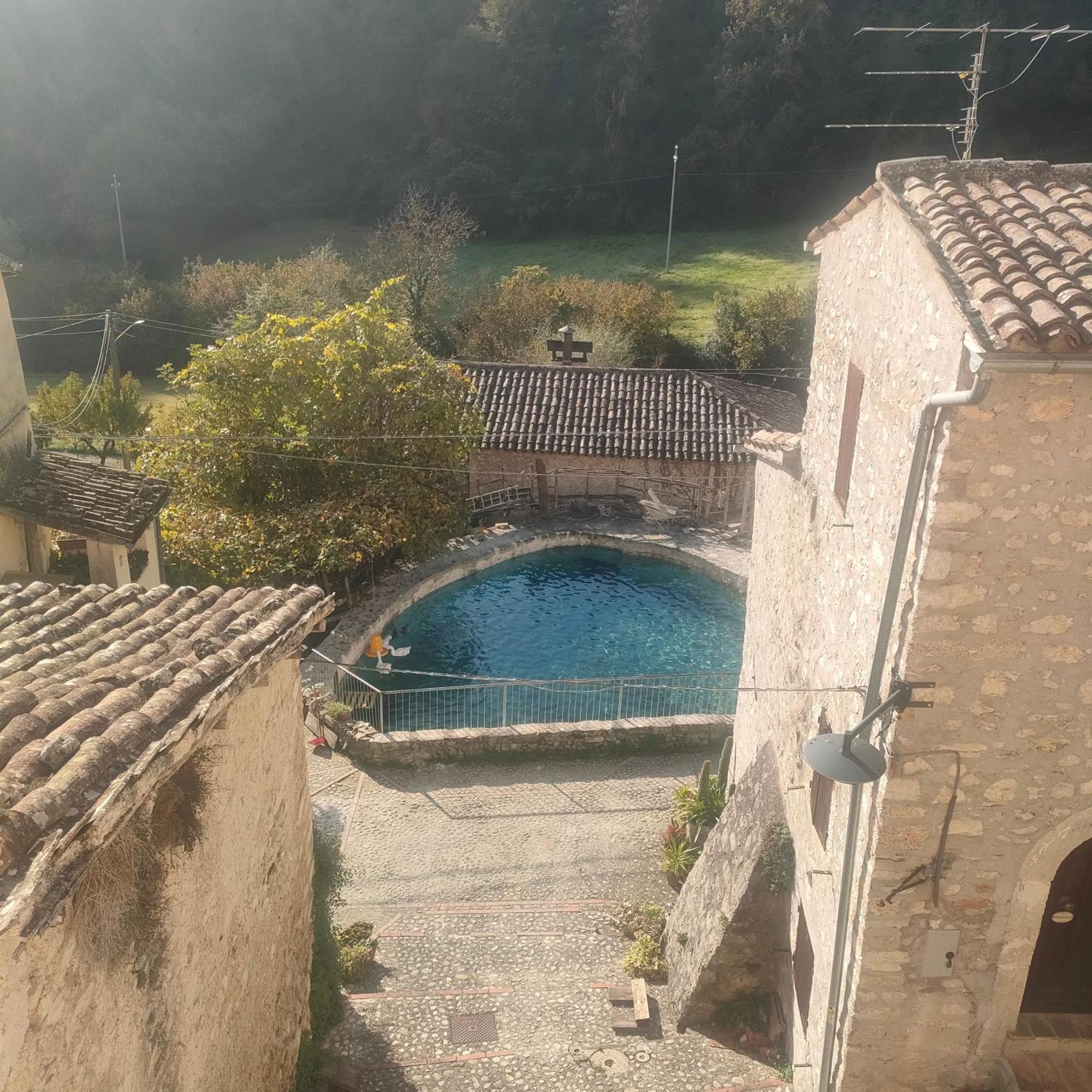 Umbria Valnerina , Il Tartuffo, Near Spoleto Apartment Scheggino Exterior photo