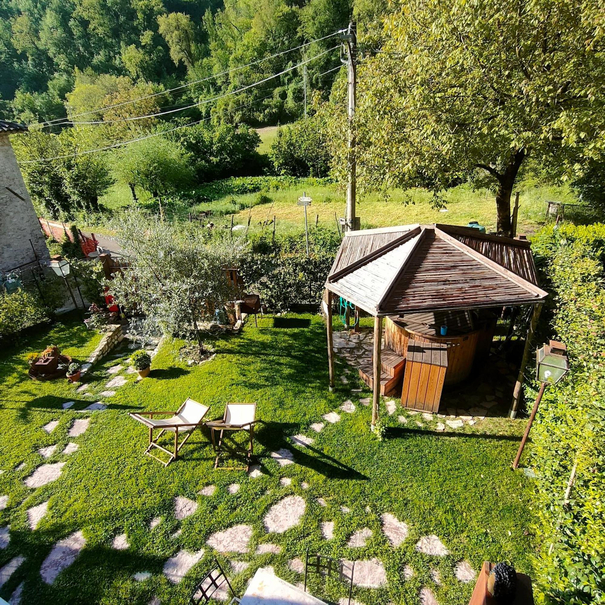 Umbria Valnerina , Il Tartuffo, Near Spoleto Apartment Scheggino Exterior photo